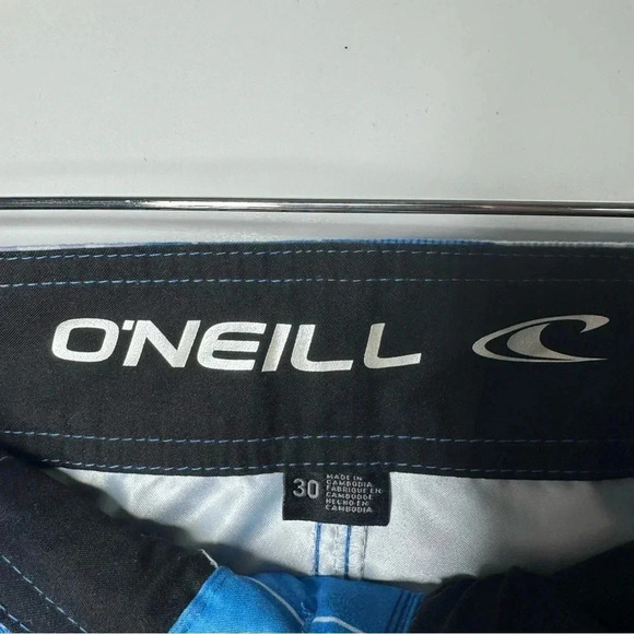 O’Neill Men's Blue Santa Cruz Board Shorts Size 30 - Picture 8 of 11